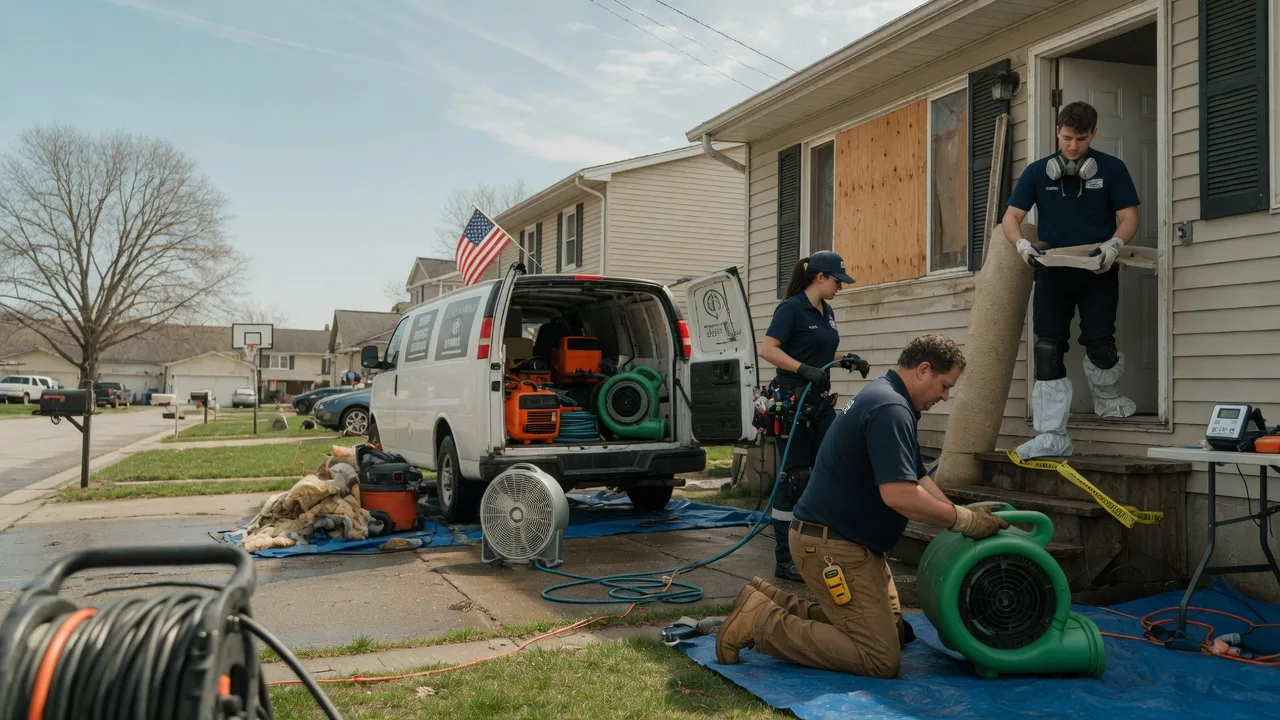 Water Damage Restoration in Atlasburg, PA near me